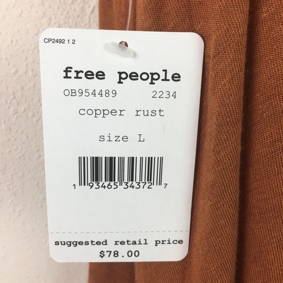 Free People Bella Donna Tunic in Copper Rust - Picture 12 of 14